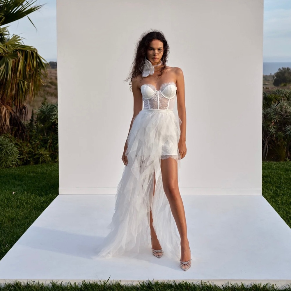 For Love and Lemons Bustier Gown